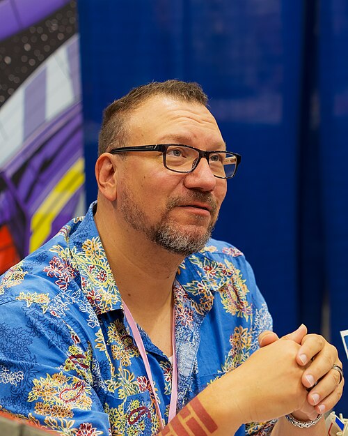 Michael Watkins, CEO of Highburn Studios, at GalaxyCon Raleigh in Raleigh NC July, 24, 2026