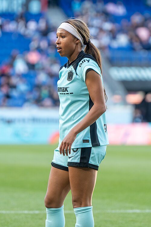 Midge Purce during Gotham FC vs Racing Louisville on May 3, 2026