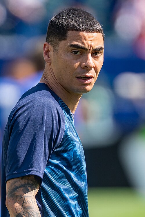 Miguel Almiron during France v Paraguay at the 2026 FIFA World Cup