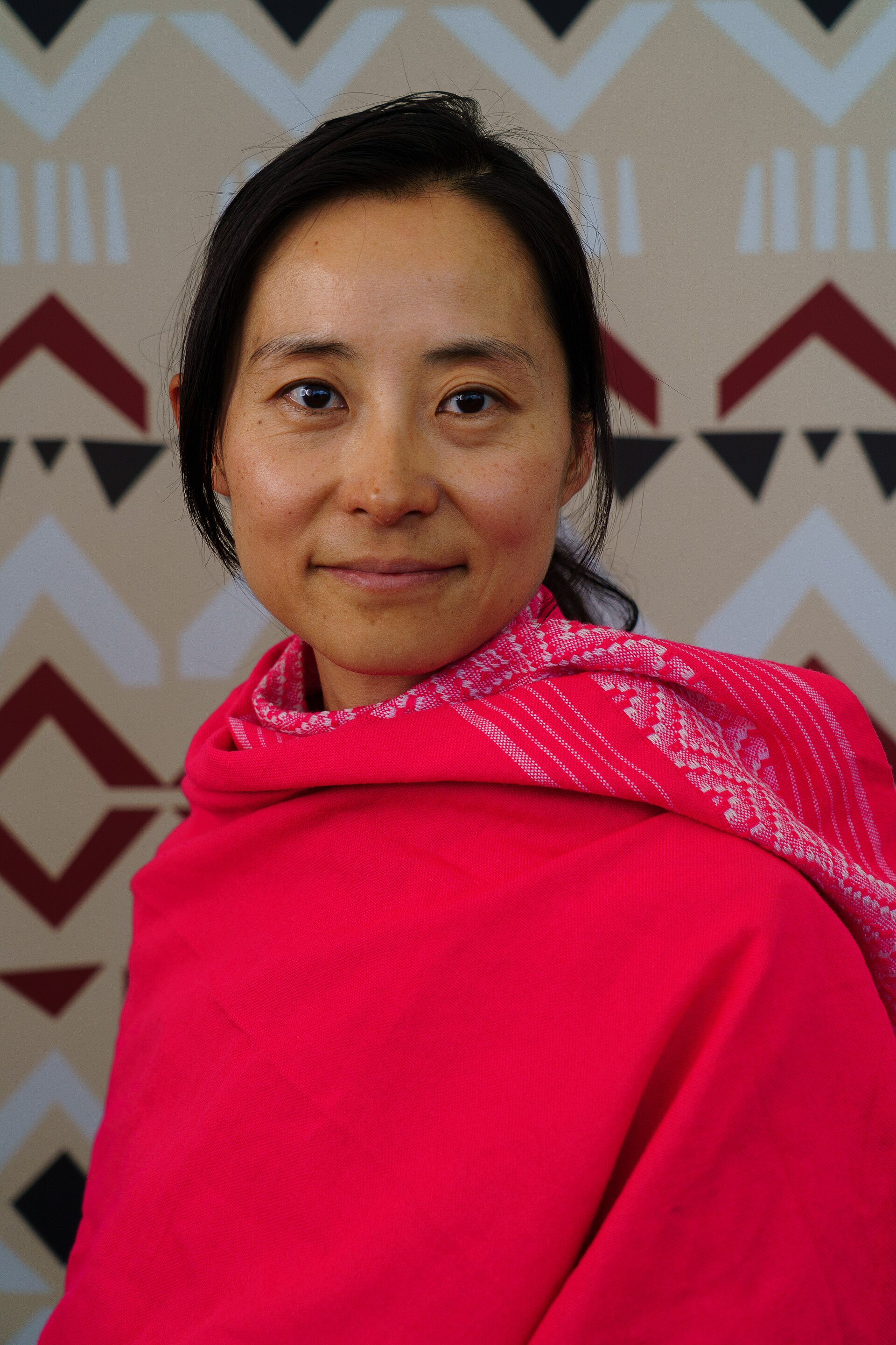 Mika Matsuzaki portrait at Wikimania 2025 WikiPortraits Studio