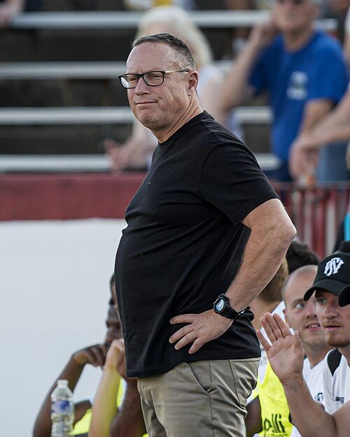 Mike Avery coaching Fort Wayne FC vs Richmond Kickers on June, 20, 2026