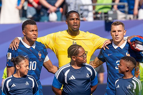 Mike Maignan during France v Paraguay at the 2026 FIFA World Cup