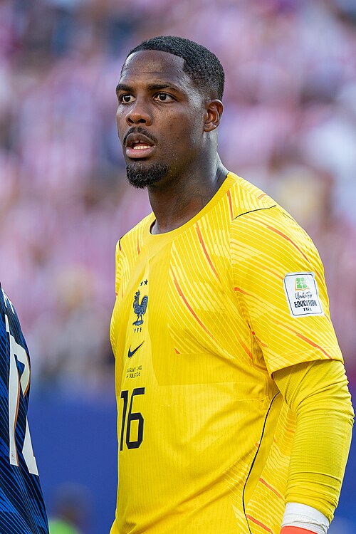 Mike Maignan during France v Paraguay at the 2026 FIFA World Cup