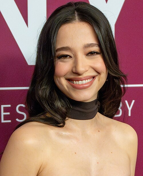 Mikey Madison, actress, during the at 62nd New York Film Festival in 2024 at Alice Tully Hall for the movie Anora.
