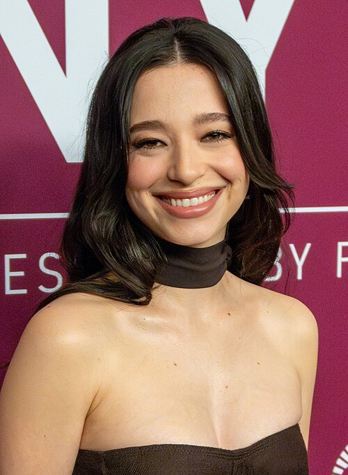 Mikey Madison at the 62nd New York Film Festival in 2024 in Alice Tully Hall, for the movie Anora.