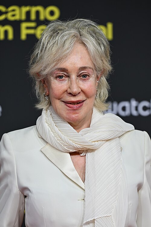 Milena Canonero attends the red carpet at the Locarno Film Festival, Switzerland, 10 August 2025