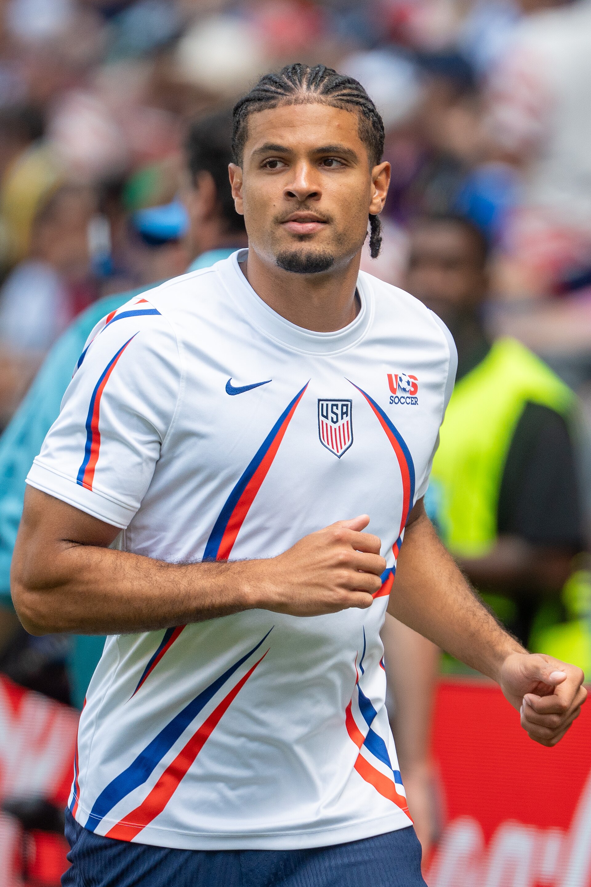 Miles Robinson during United States v Australia on 19 June 2026 at the 2026 FIFA World Cup