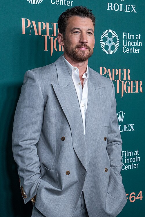 Miles Teller at the 64th annual New York Film Festival at Film at Lincoln Center