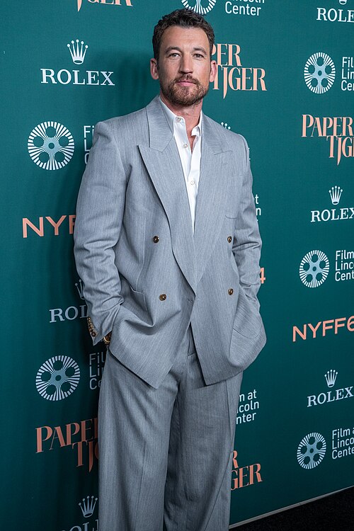 Miles Teller at the 64th annual New York Film Festival at Film at Lincoln Center