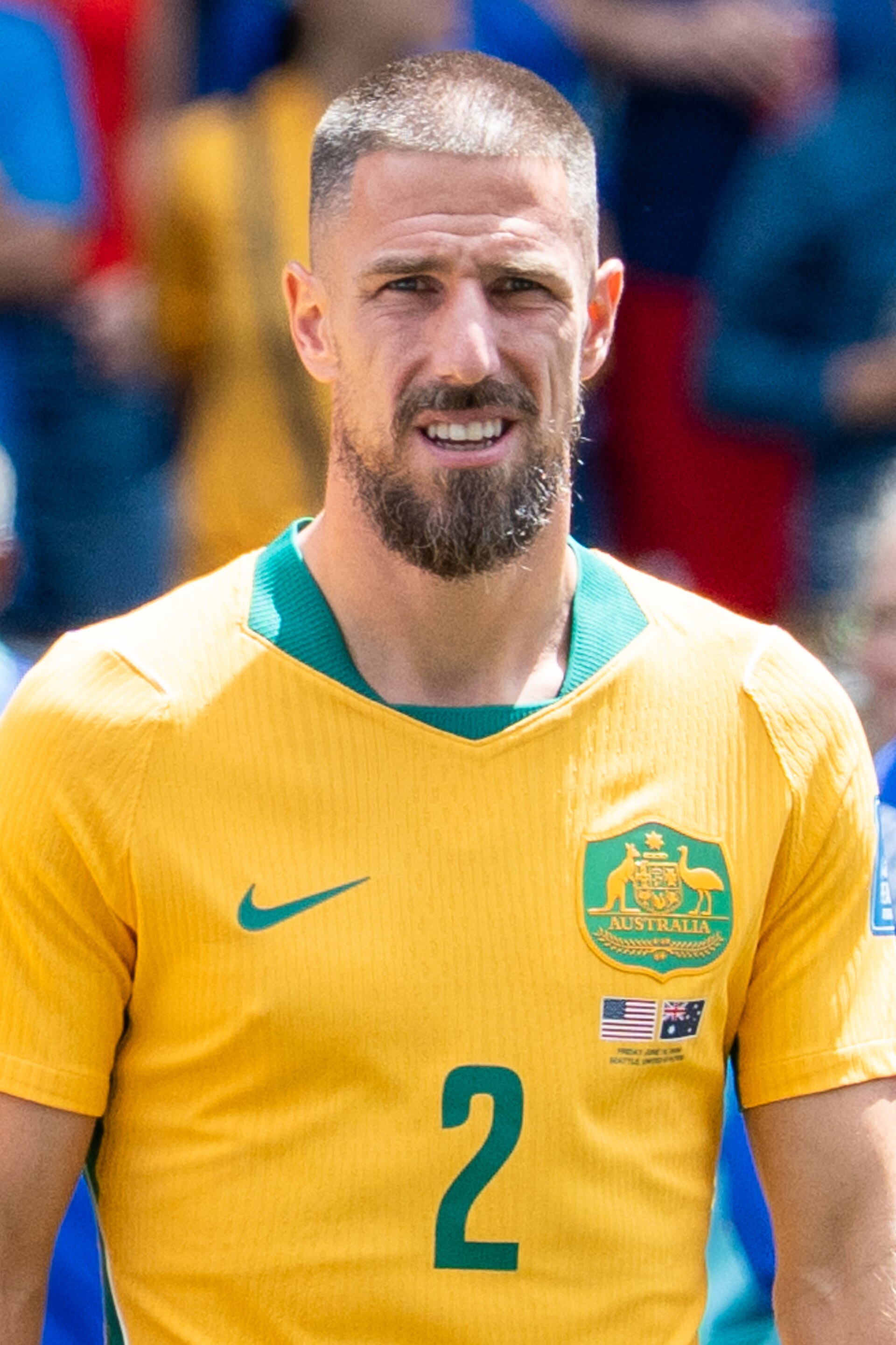 Milos Degenek during United States v Australia on 19 June 2026 at the 2026 FIFA World Cup