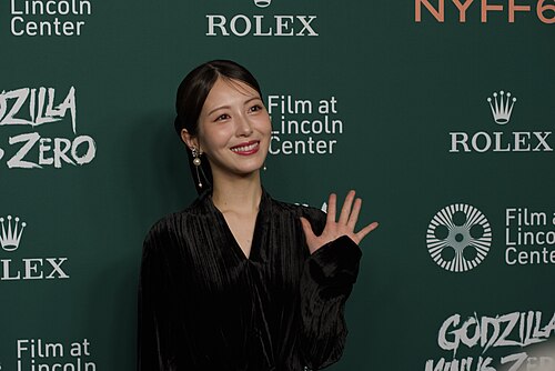 Minami Hamabe, actor, at NYFF 2026 in New York City