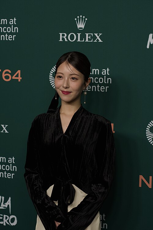 Minami Hamabe, actor, at NYFF 2026 in New York City