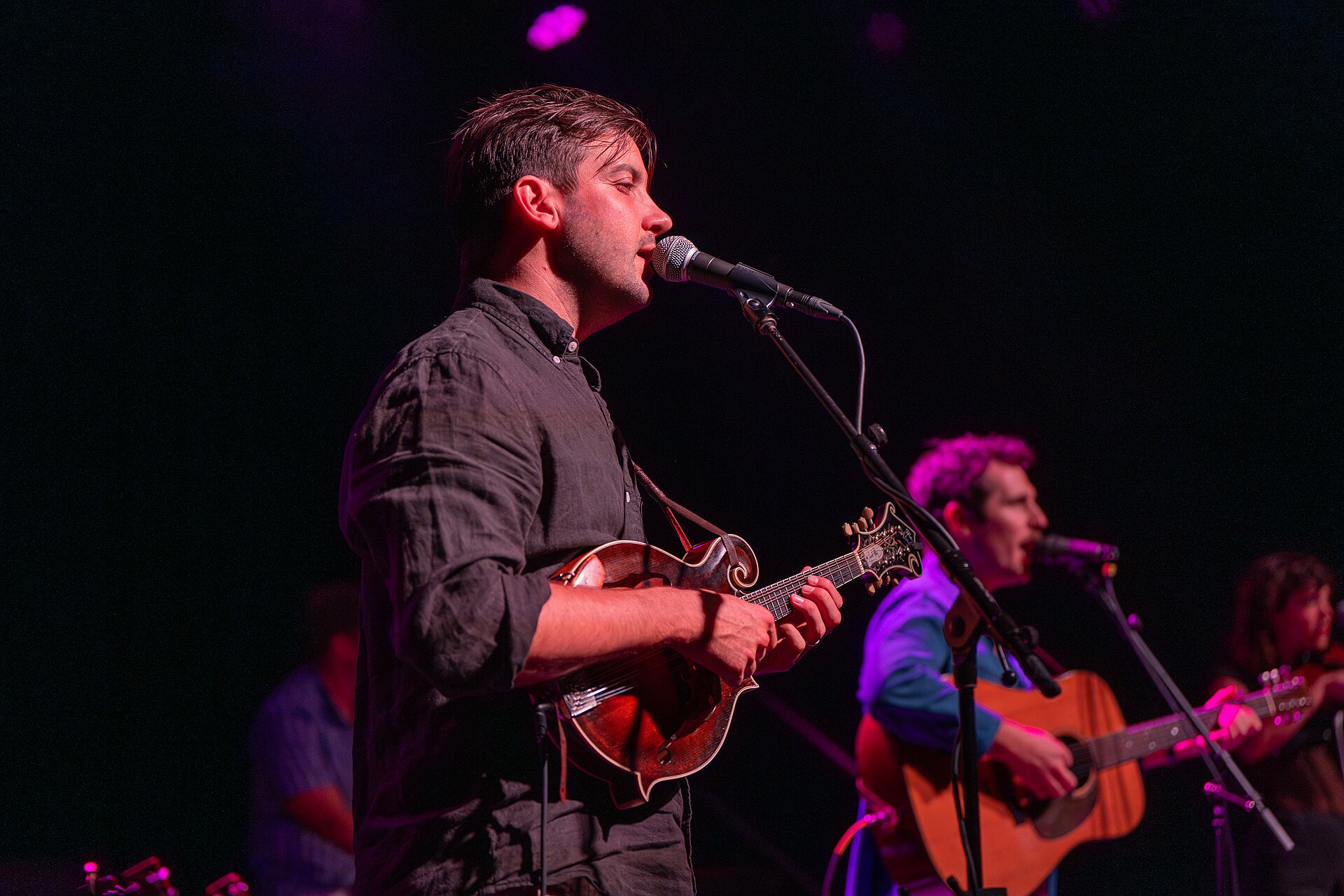 Jacob Sharp with Mipso in New York City on Sep 27, 2025