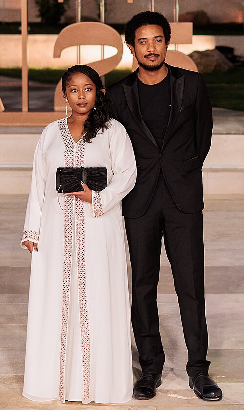 Mmathabo Johanna Bopape and Naishe Nyamubaya attend the Closing Night red carpet at the Red Sea International Film Festival 2025 on December 11, 2025 in Jeddah, Saudi Arabia
