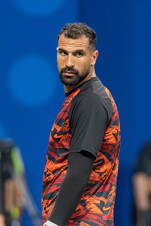 Mohamed Alaa during Argentina v Egypt at the 2026 FIFA World Cup