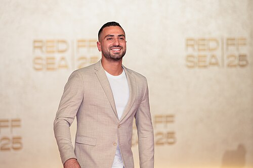 Mohamed El Sharnouby attends the 'The Stories' screening at the Red Sea International Film Festival 2025 on December 08, 2025 in Jeddah, Saudi Arabia.