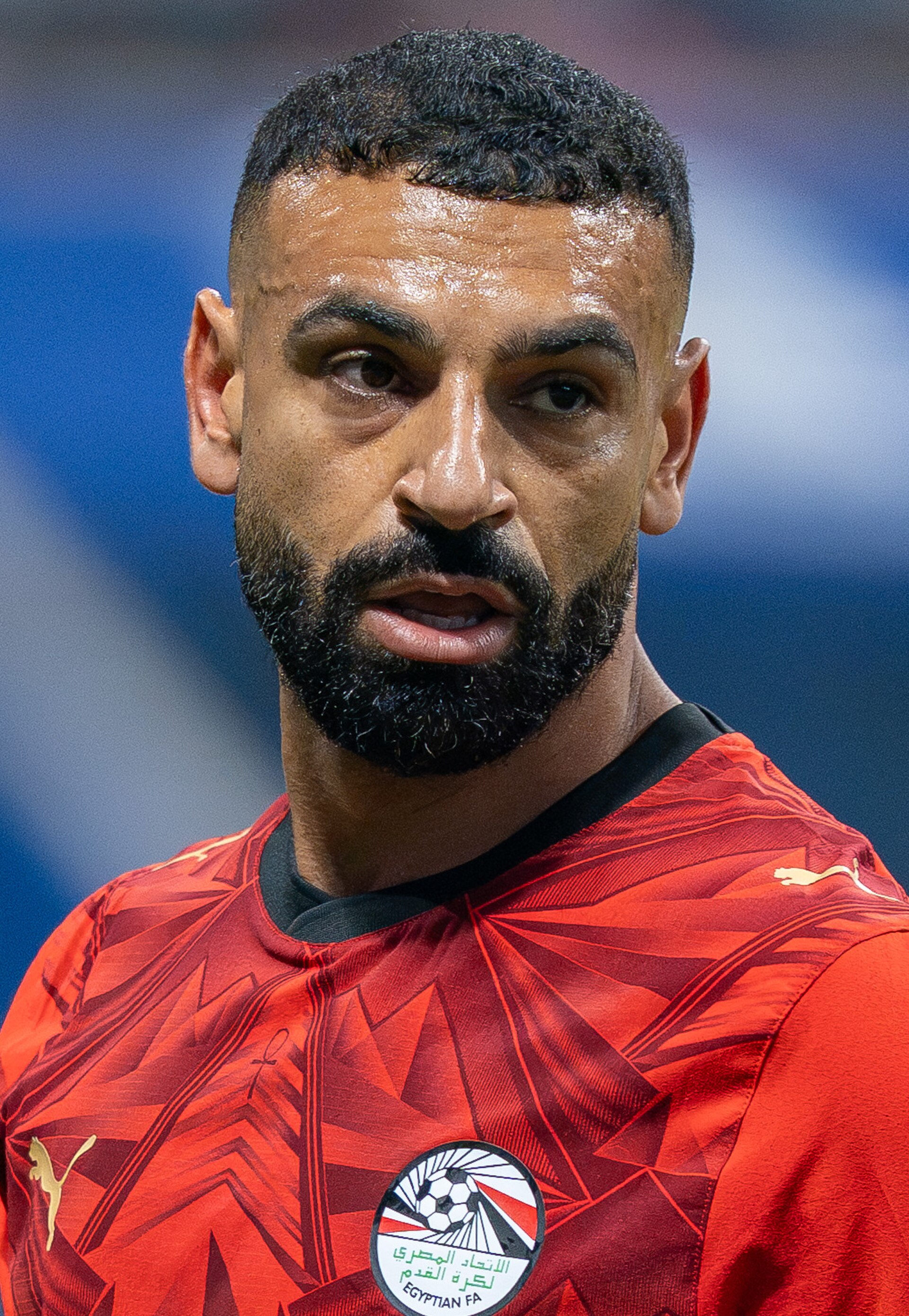 Mohamed Salah during Argentina v Egypt at the 2026 FIFA World Cup