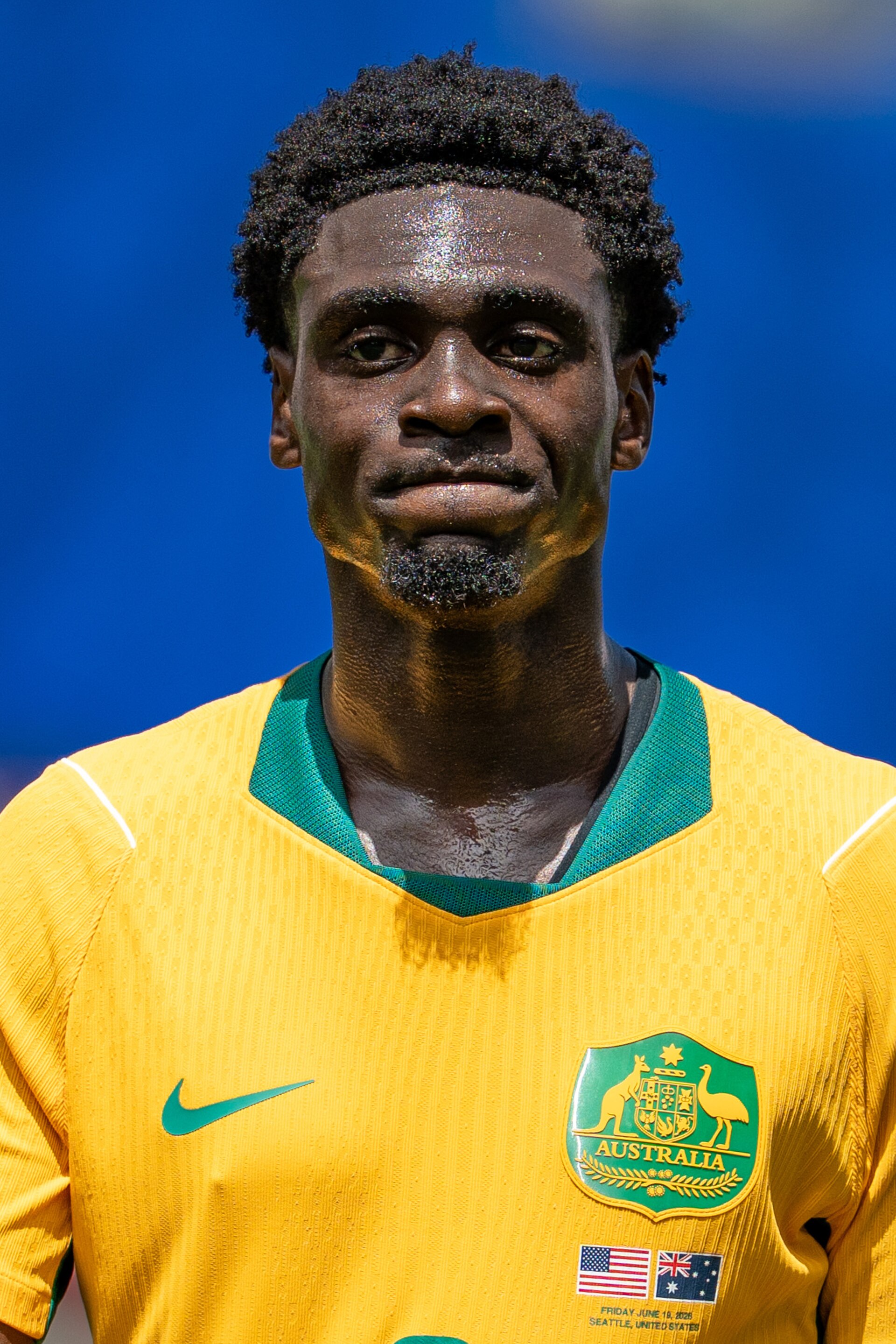 Mohamed Toure during United States v Australia on 19 June 2026 at the 2026 FIFA World Cup