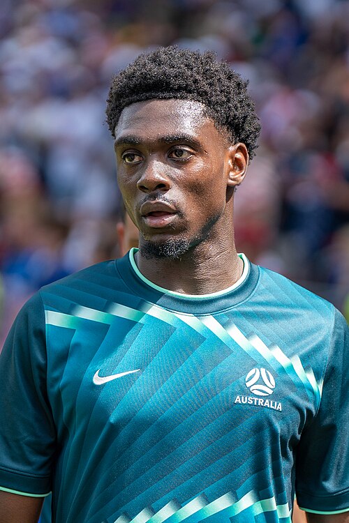 Mohamed Toure during United States v Australia on 19 June 2026 at the 2026 FIFA World Cup