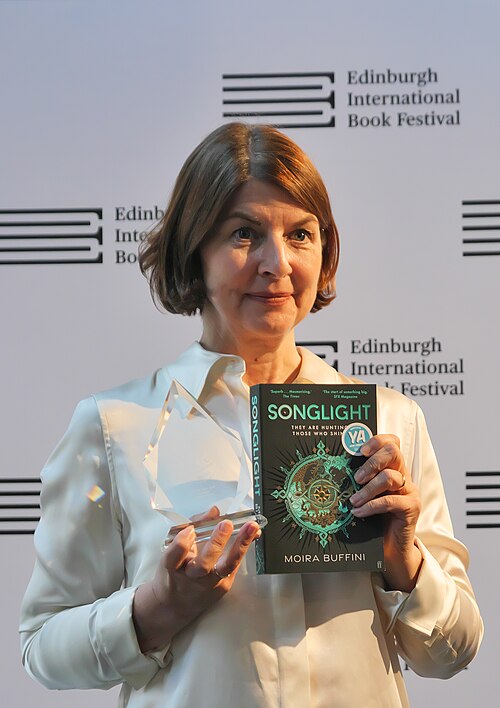 Moira Buffini won the YA Book Prize at the 2025 Edinburgh International Book Festival