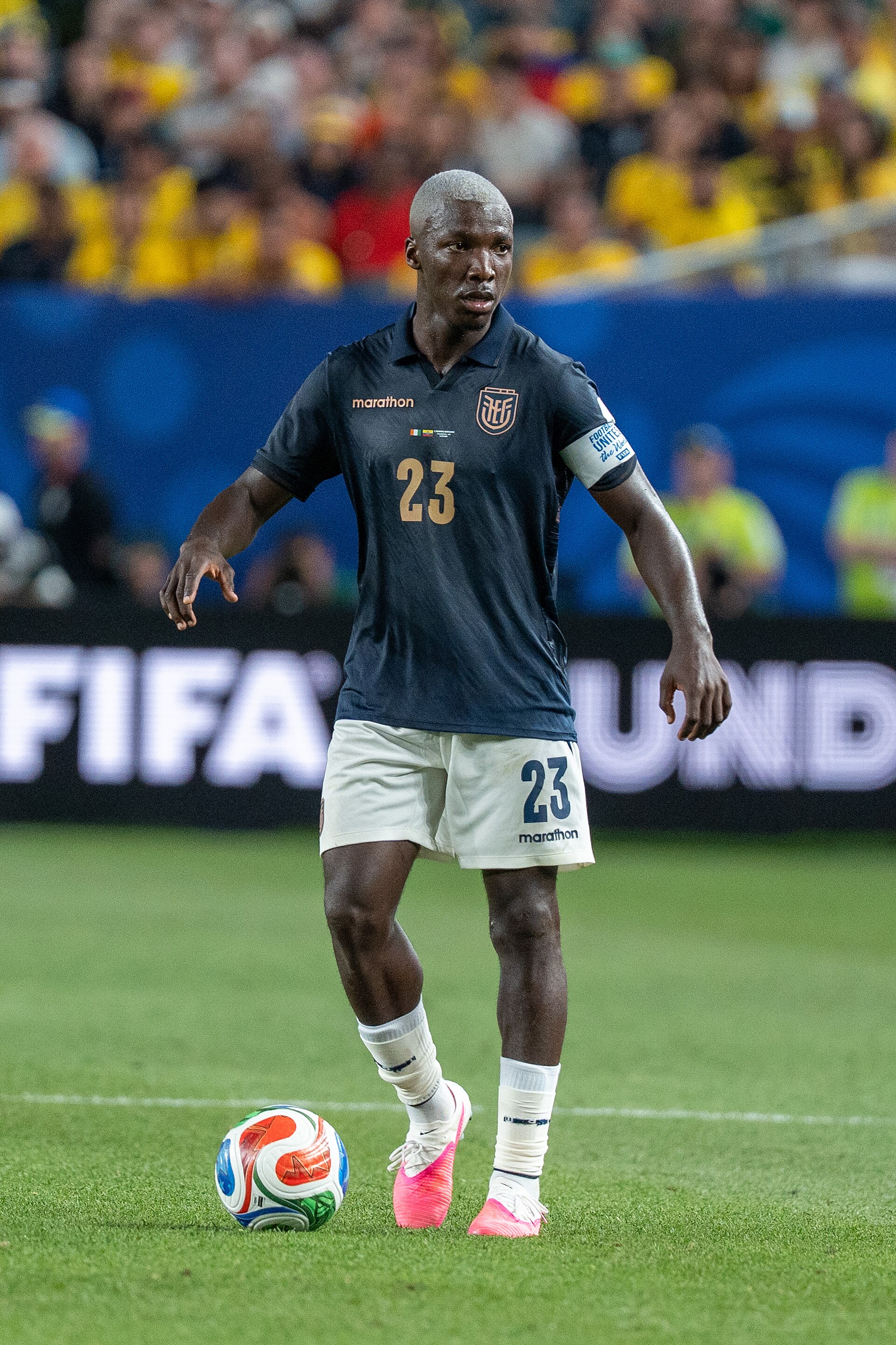 Moises Caicedo during Côte d'Ivoire v Ecuador on 14 June 2026 at the 2026 FIFA World Cup