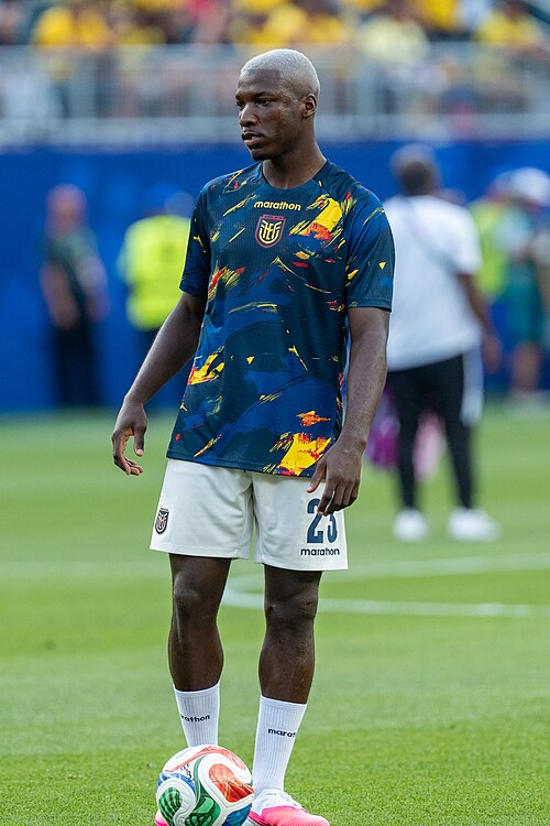 Moises Caicedo during Côte d'Ivoire v Ecuador on 14 June 2026 at the 2026 FIFA World Cup