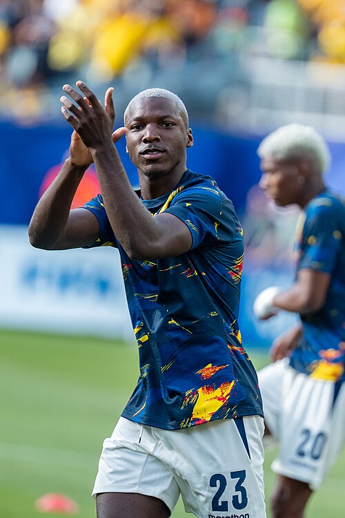 Moises Caicedo during Côte d'Ivoire v Ecuador on 14 June 2026 at the 2026 FIFA World Cup