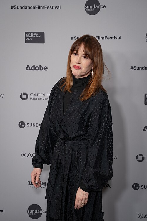 Molly Ringwald (actress) at the premiere of Run Amok at Sundance Film Festival 2026.