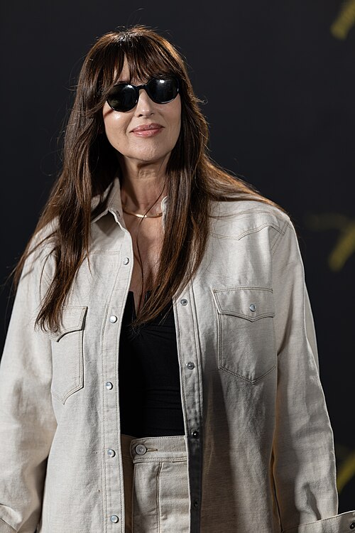 Monica Bellucci at a Photocall during the 2026 Locarno Film Festival