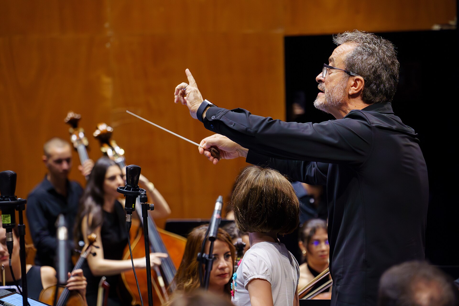 Roque Baños during the Movie Score Málaga 2025 celebration (Mosma) at Cervantes Theatre