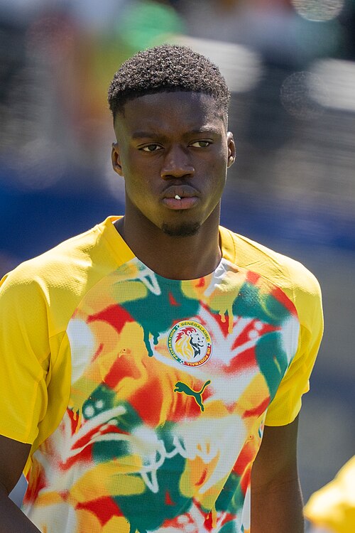 Moussa Niakhate during France v Senegal on 16 June 2026 at the 2026 FIFA World Cup at NY/NJ Stadium in East Rutherford, NJ