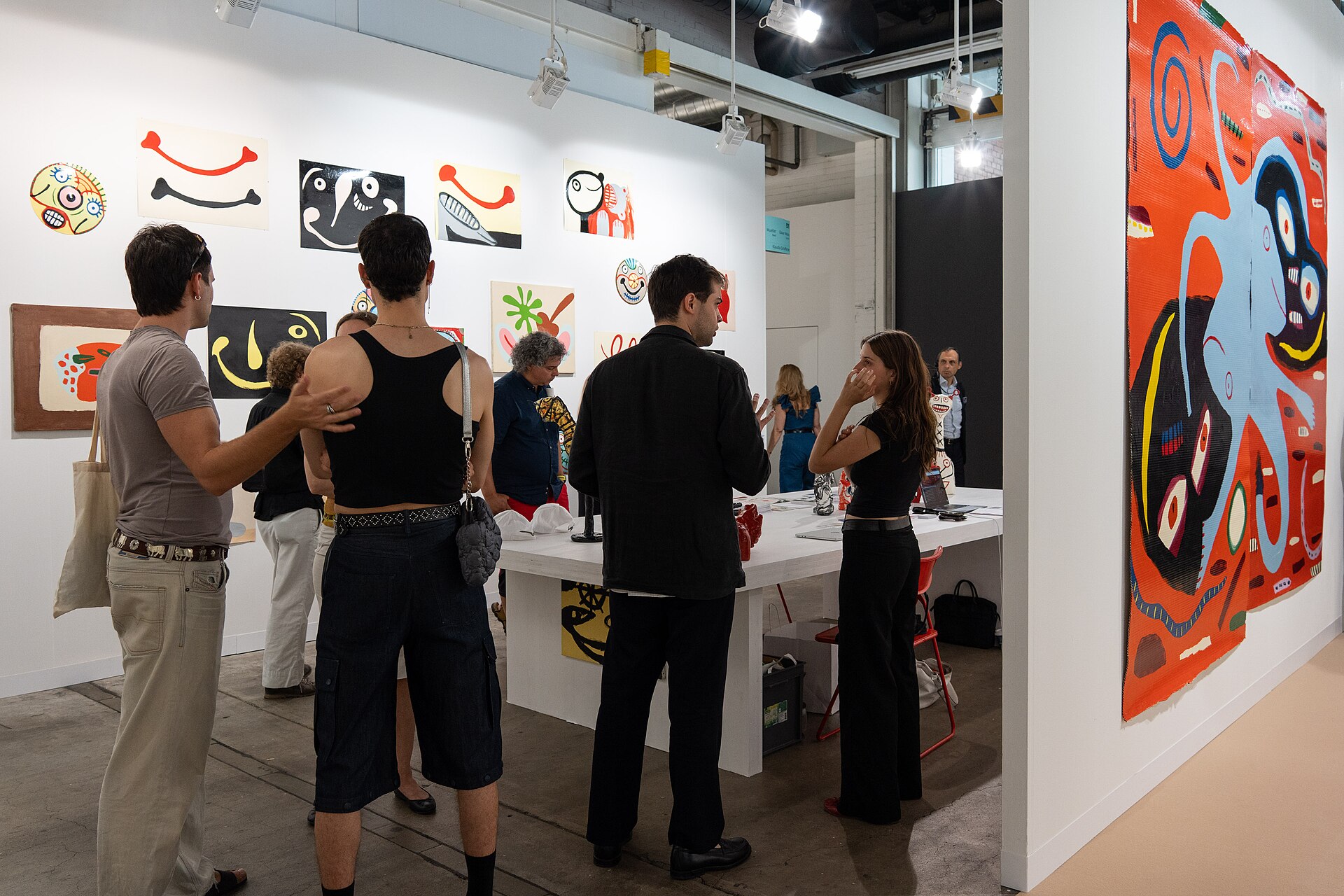 Mueller and Oskar Weiss Gallery D1 at Art Basel 2025