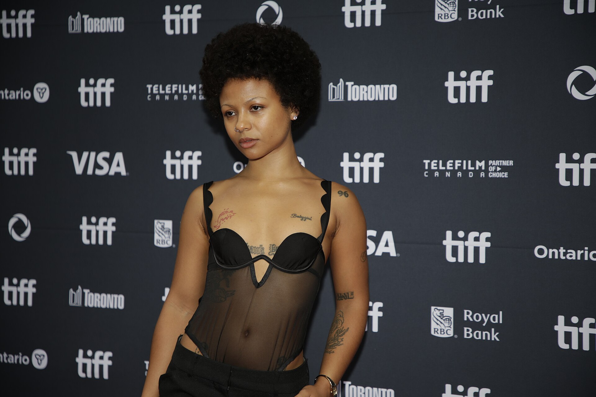Myha'la at the Dead Man's Wire Premiere at TIFF 2025.