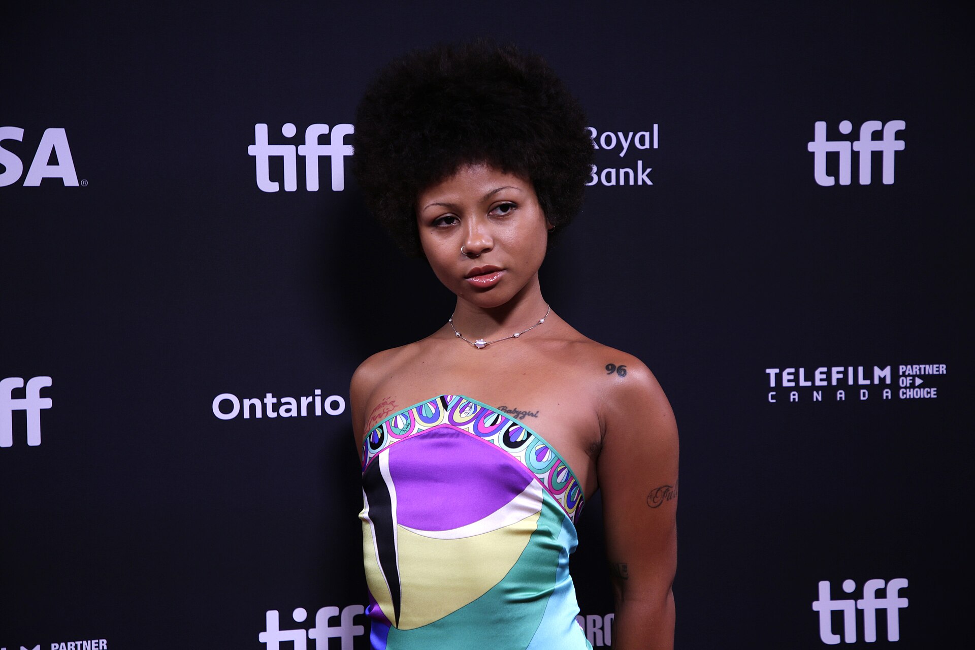Myha'la at TIFF 2025.