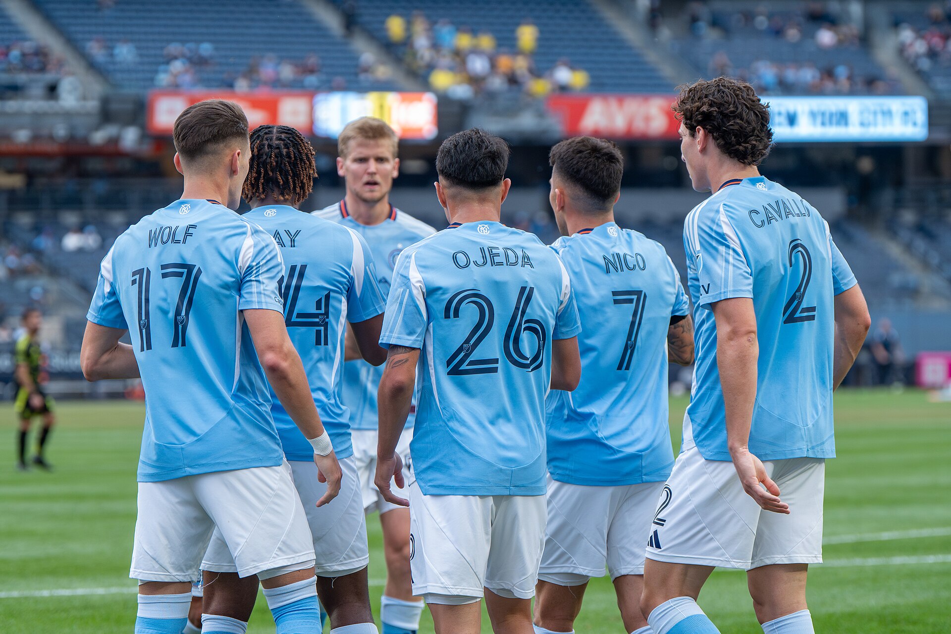 NYCFC during New York City FC vs Columbus Crew on May 10, 2026