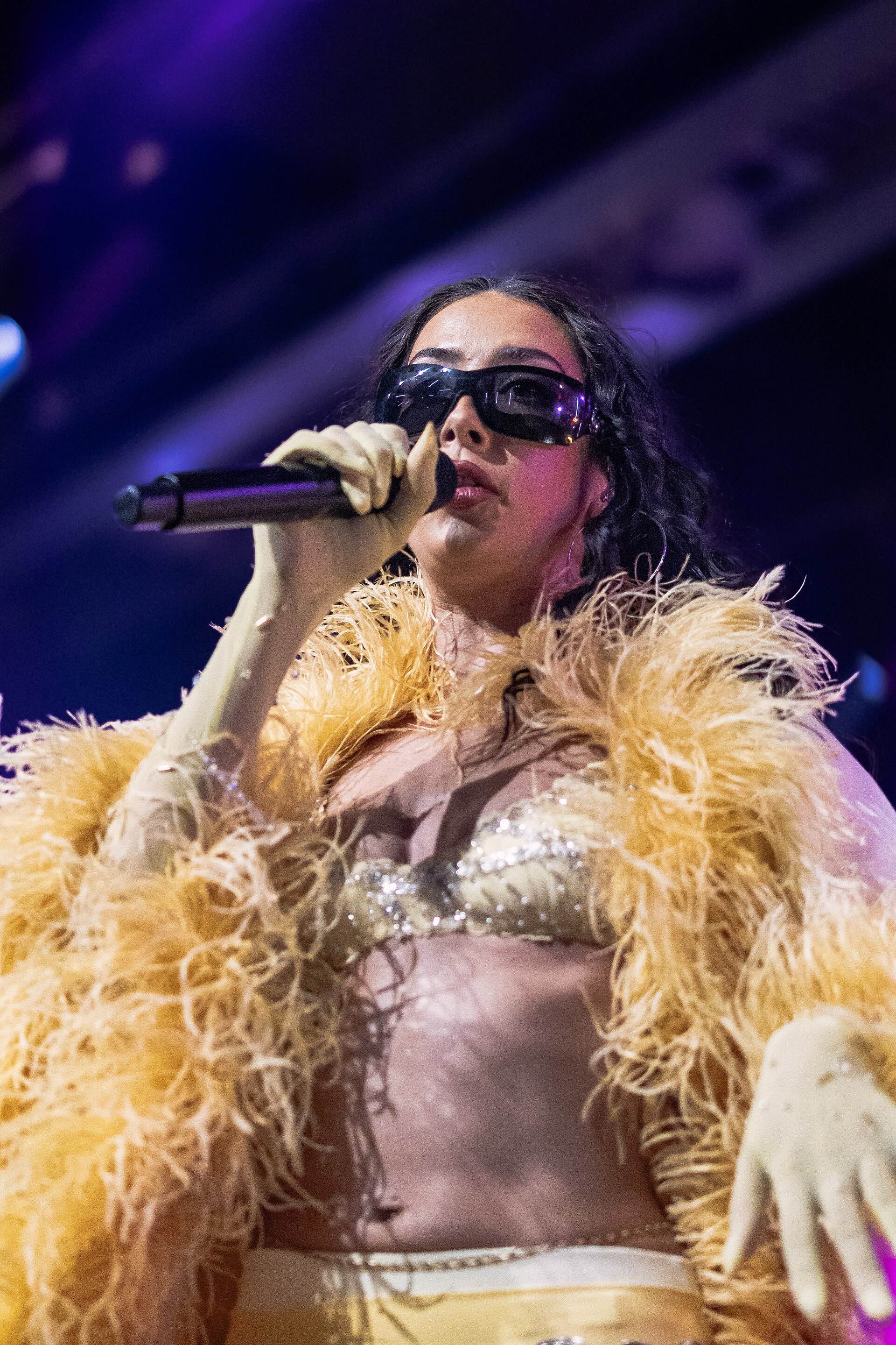 Naïka performing at the 2026 Montreux Jazz Festival