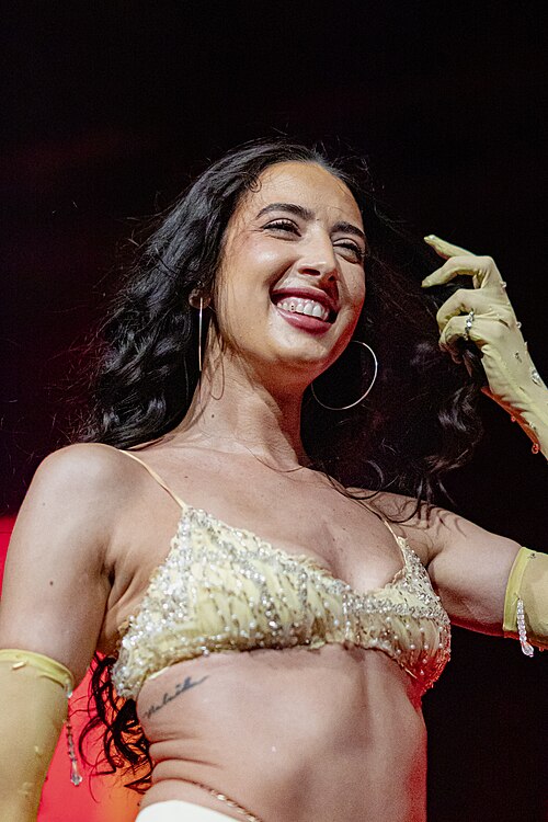Naïka performing at the 2026 Montreux Jazz Festival