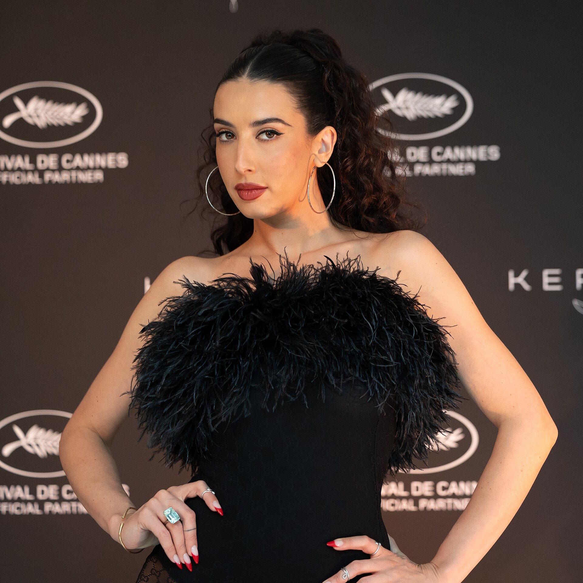 Naïka at a photo call for Kering Women in Motion at the 2026 Cannes Film Festival