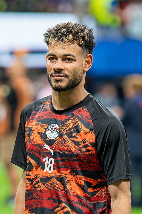 Nabil Emad during Argentina v Egypt at the 2026 FIFA World Cup