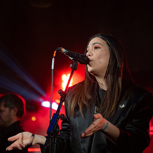 Nadine Shah, singer-songwriter, at the SXSW London festival hosted in London, England during June 2026.