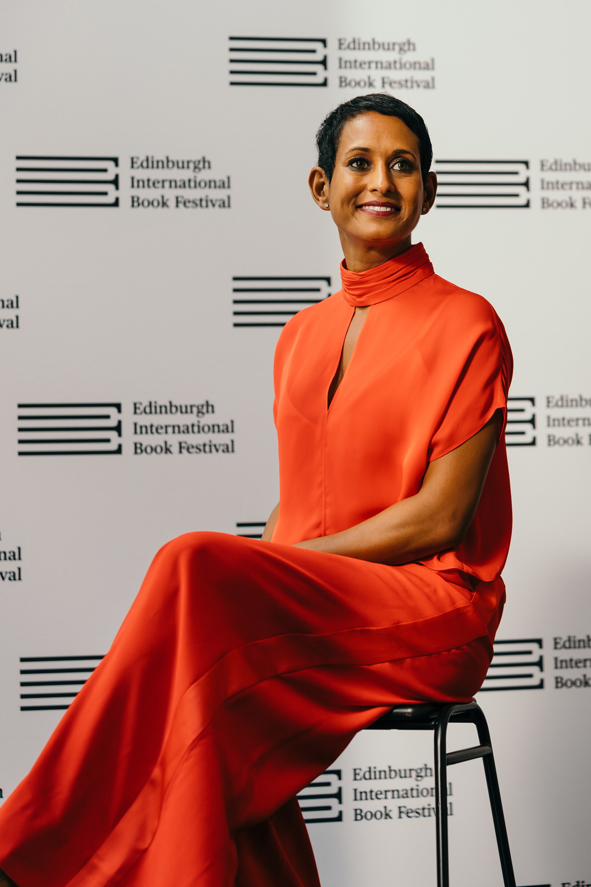 Naga Munchetty at the Edinburgh International Book Festival 2025