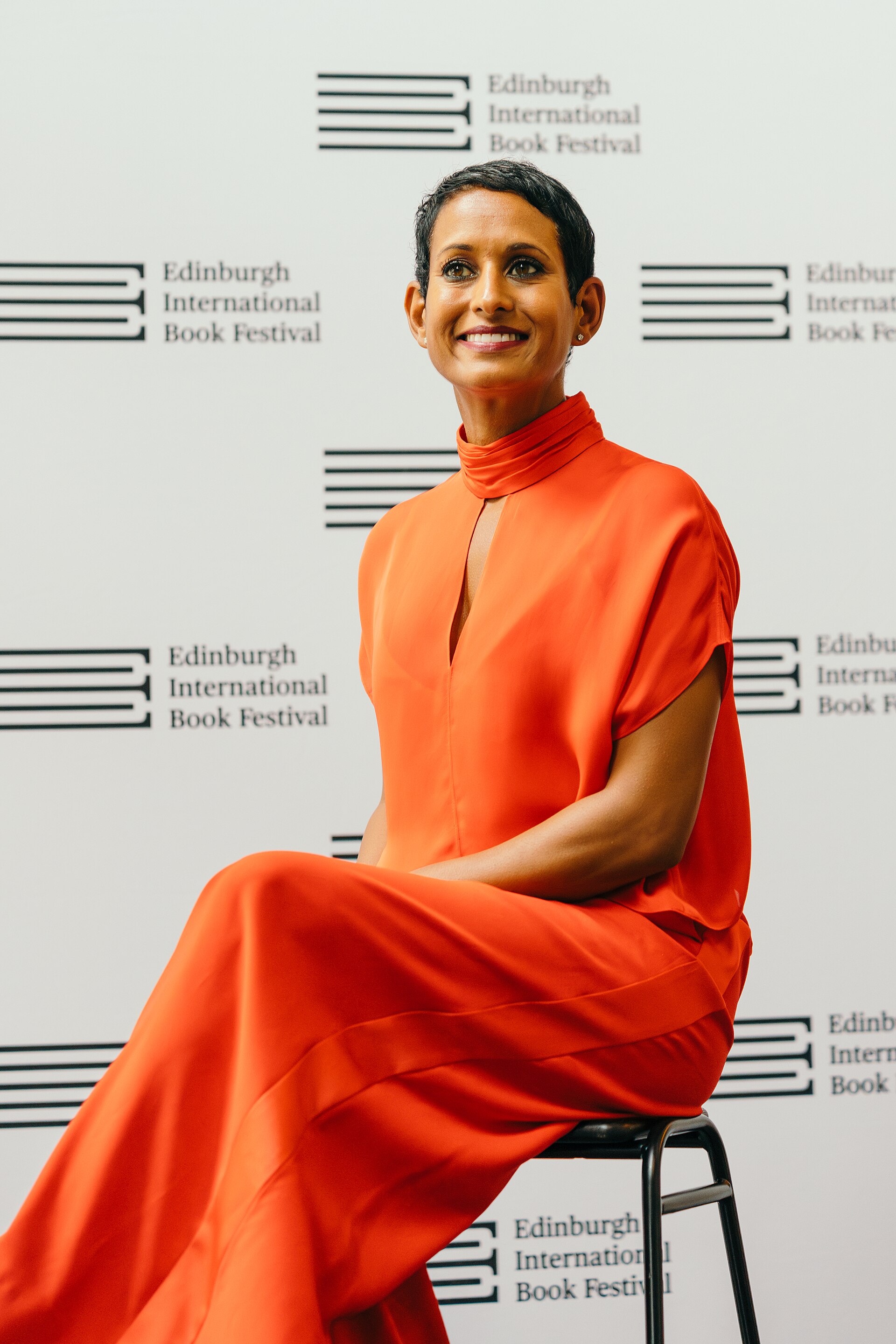 Naga Munchetty at the Edinburgh International Book Festival 2025