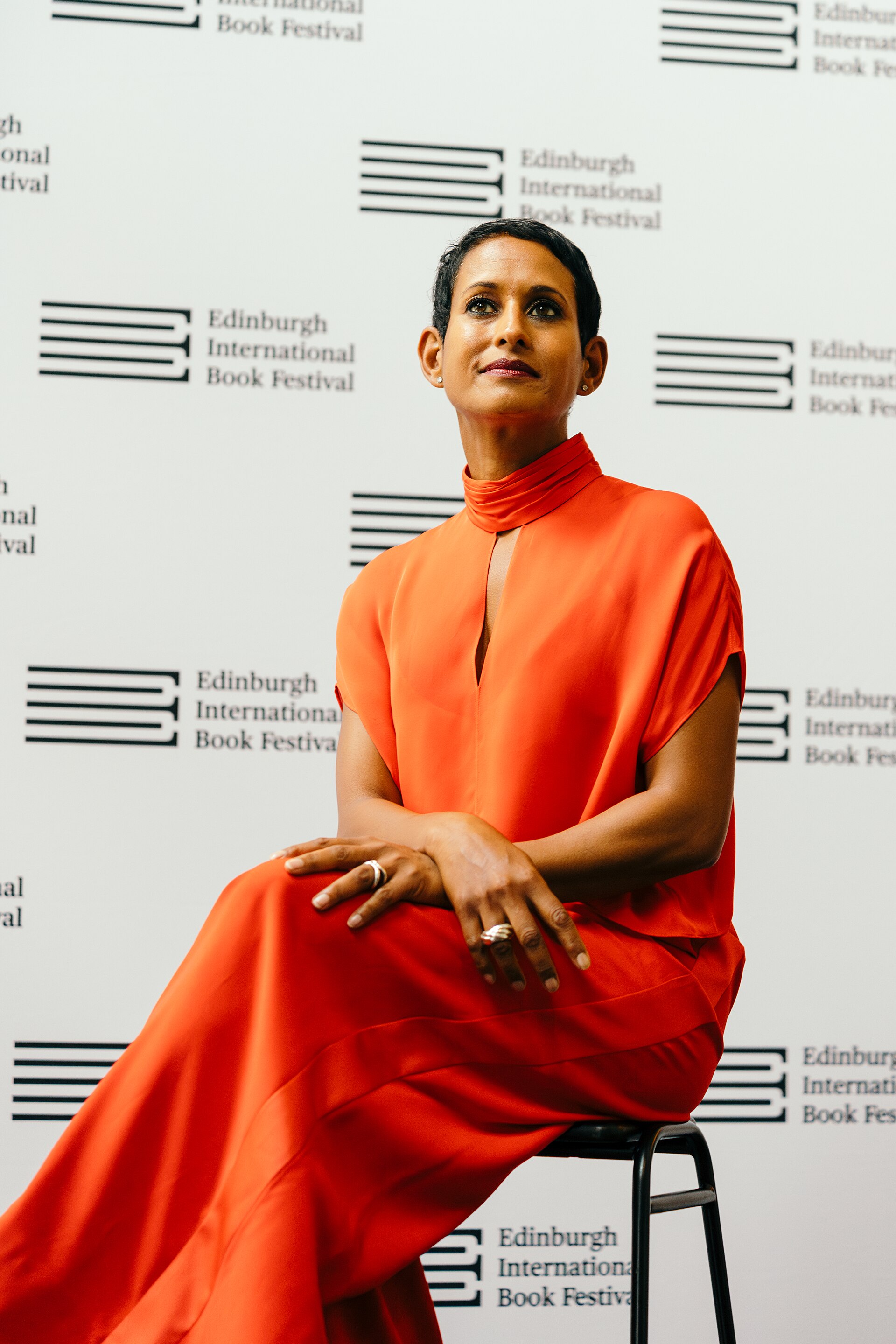 Naga Munchetty at the Edinburgh International Book Festival 2025