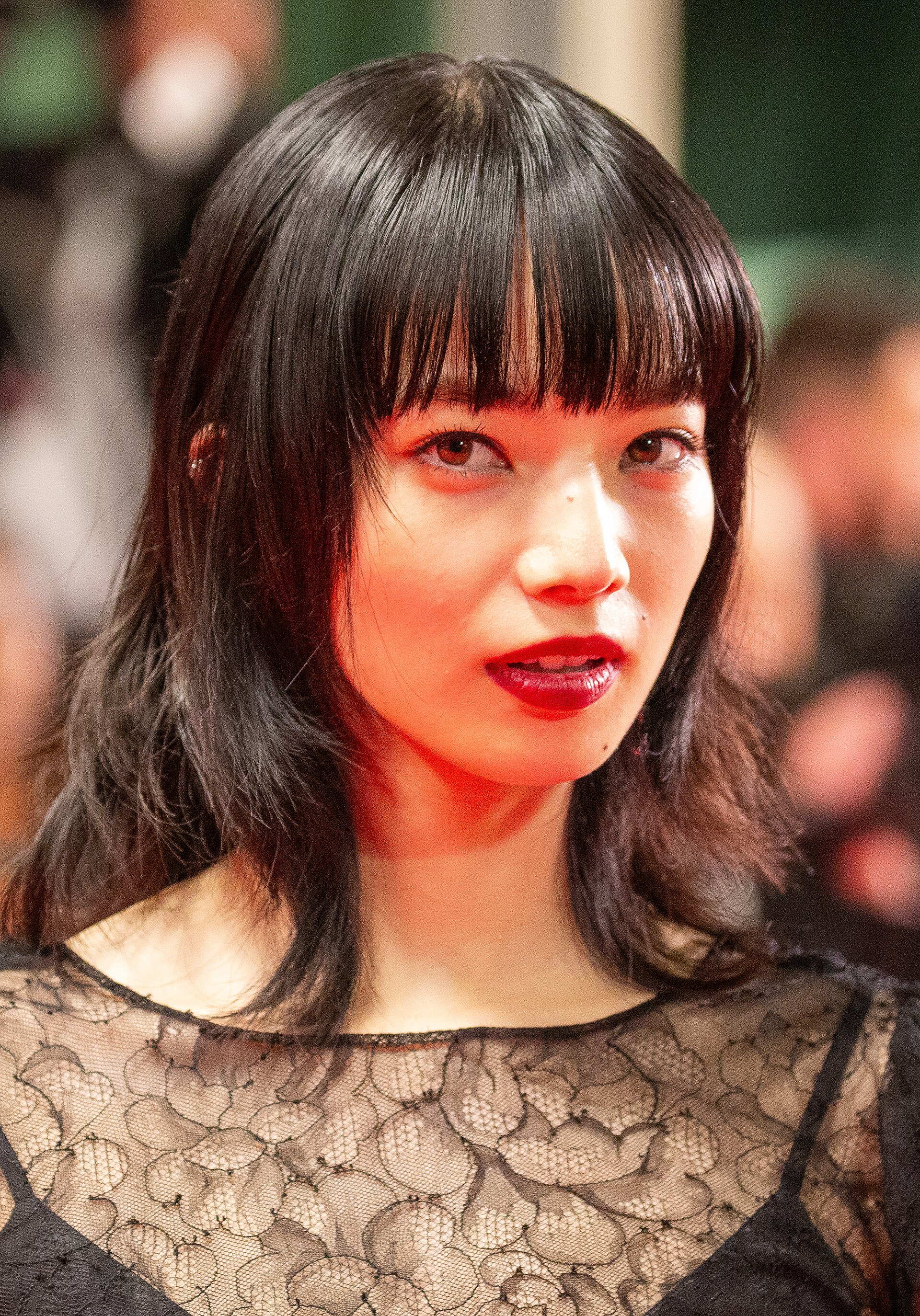 Nana Komatsu at 2025 Cannes Red Carpet for Exit 8