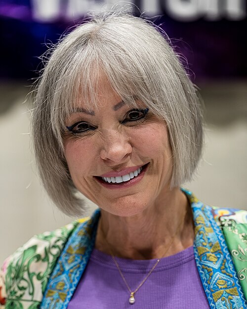 Nana Visitor, actor, at GalaxyCon Oklahoma City in Oklahoma City, OK in May 2026