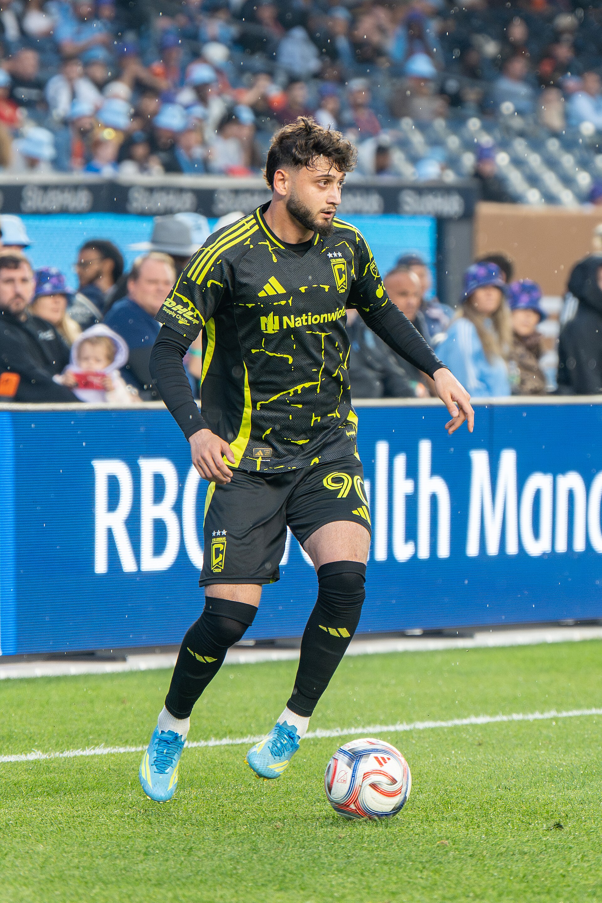Nariman Akhundzade during New York City FC vs Columbus Crew on May 10, 2026