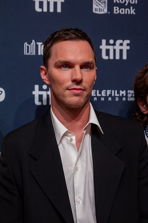 Nicholas Hoult, actor, at the 2024 Toronto International Film Festival (TIFF) for the movie The Order.
