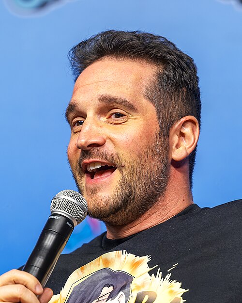 Nick Apostolides, voice actor, at GalaxyCon Raleigh in Raleigh NC July, 24, 2026