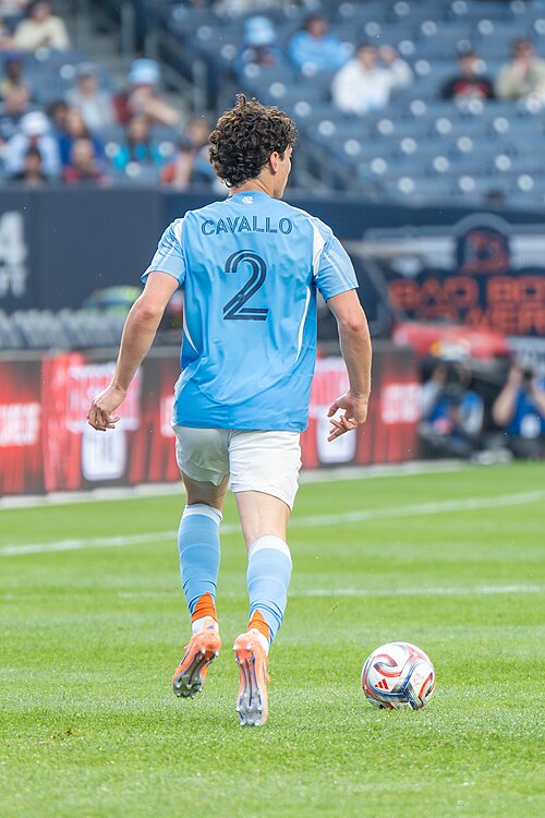 Nico Cavallo during New York City FC vs Columbus Crew on May 10, 2026