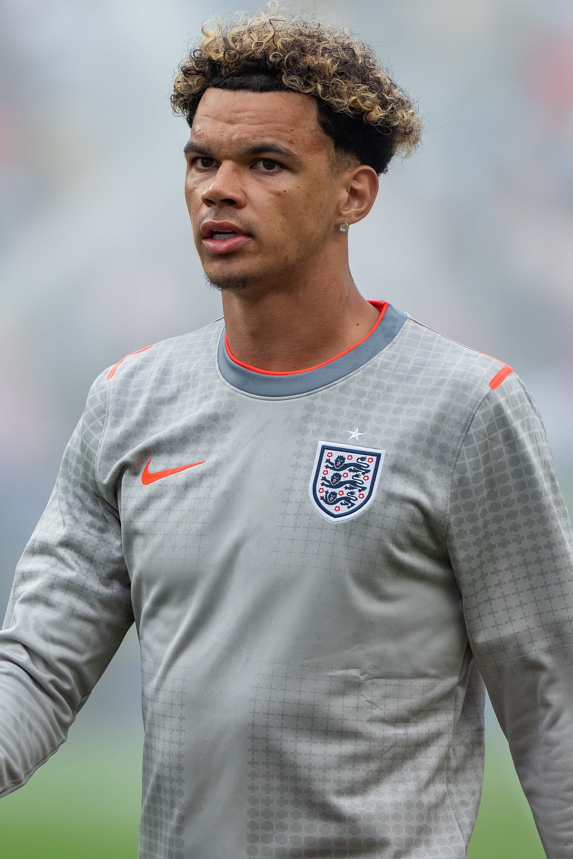 Nico O'Reilly during England v Ghana on 23 June 2026 at the 2026 FIFA World Cup